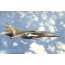 MiG-23 di langit. Foto dari 1 Mei 1989