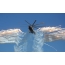 Mi-26 menembakkan perlindungan terhadap rudal