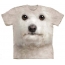 Bichon Frise Muzzle Print T-shirt