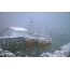 Beautiful photo of winter in Lofoten
